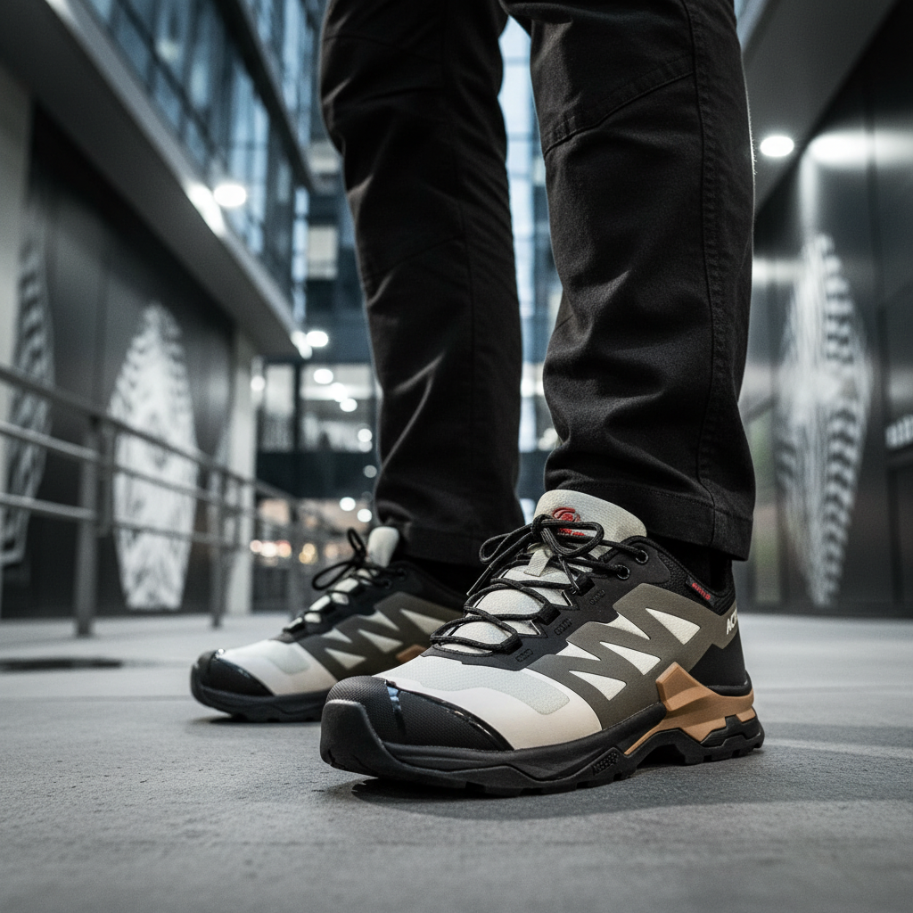 ACTIV TREKKING SHOES - BLK*KAKI - Activ Abou Alaa