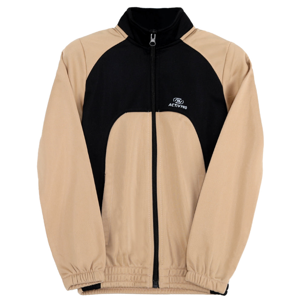 Beige kappa worreid tracksuit