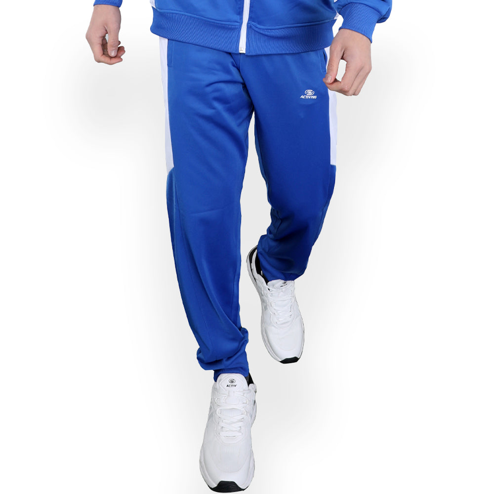 ACTIV CROW ZIPPER TRACKSUIT - Royal*White