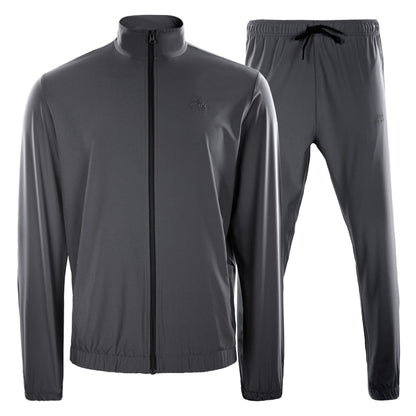 ACTIV EMP ZIPPER TRACKSUIT - D.GREY