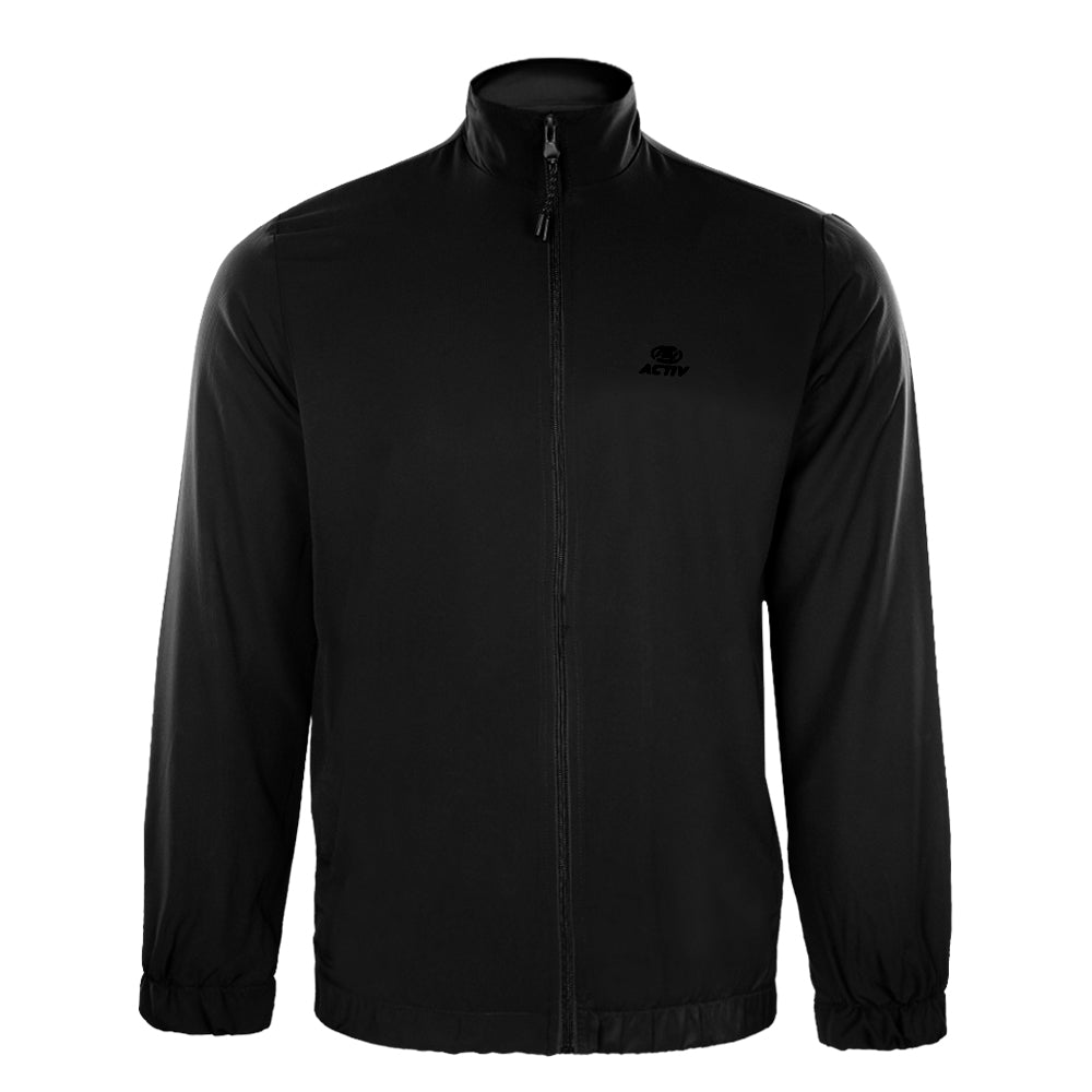 ACTIV EMP ZIPPER TRACKSUIT - BLACK