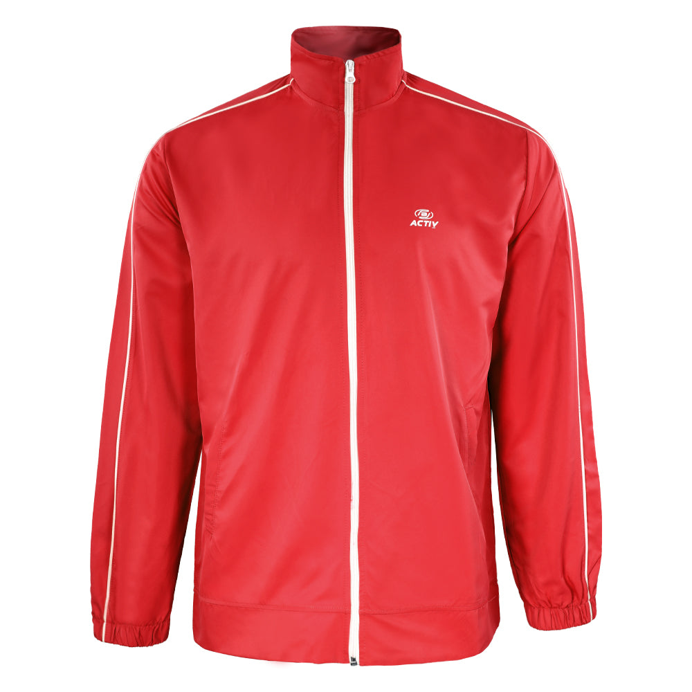ACTIV BASIC ZIPPER TRACKSUIT - RED