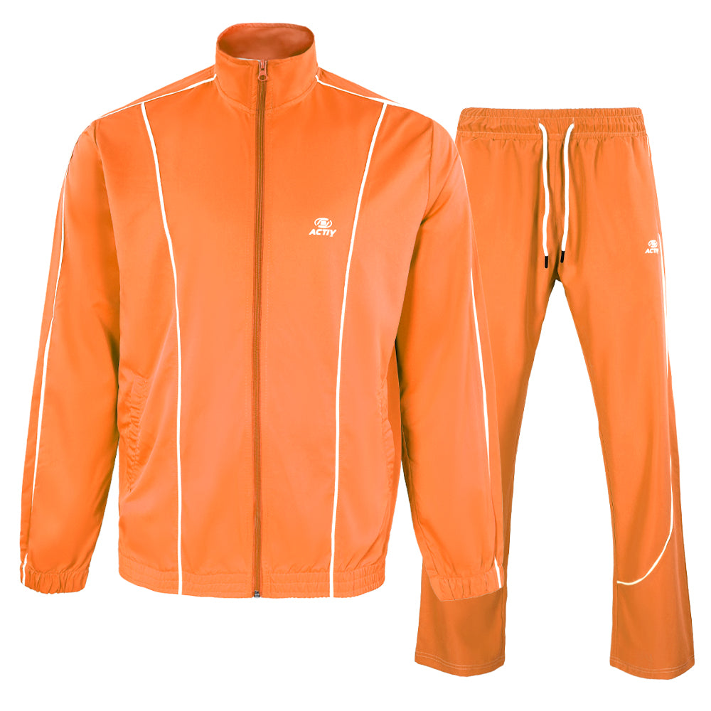 ACTIV BASIC ZIPPER TRACKSUIT -ORANGE