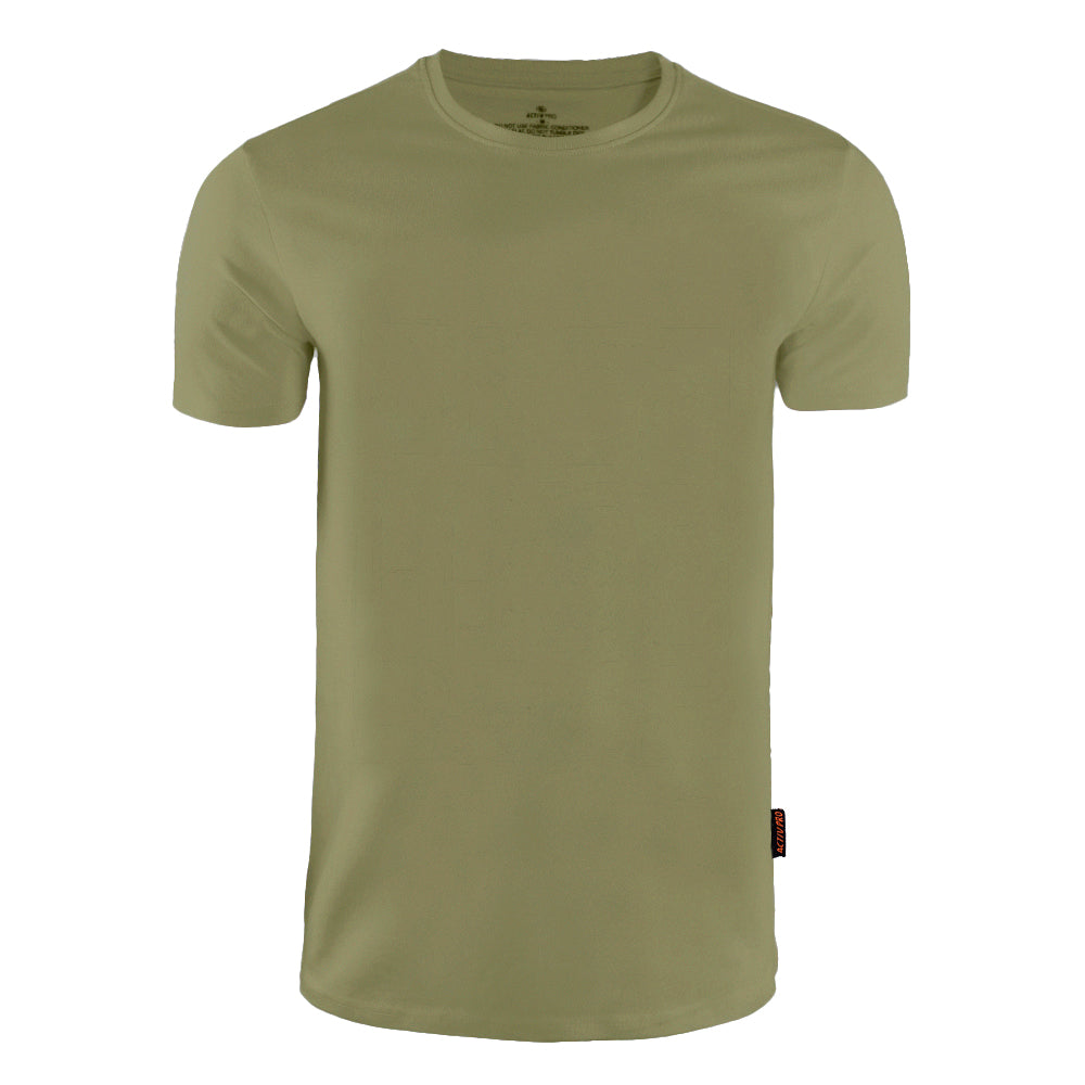 ACTIV BASIC CASUAL T-SHIRT - CAFE