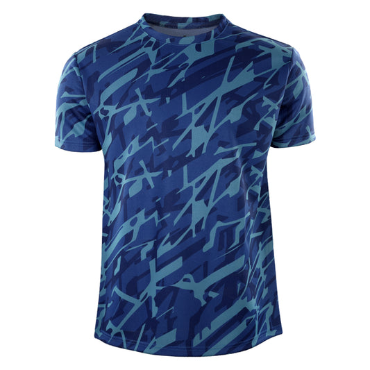 ACTIV GRAPHIC R.NECK T-SHIRT - INDIGO