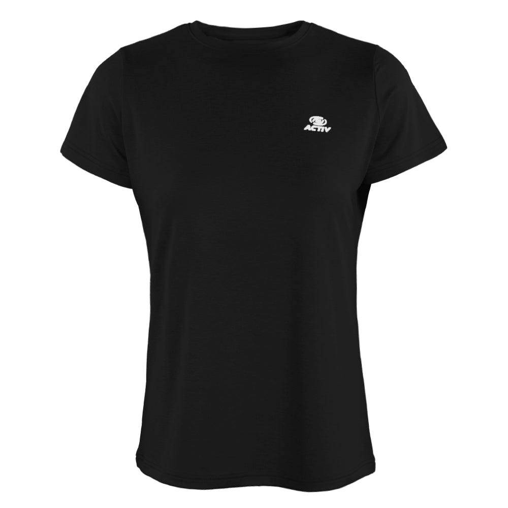 ACTIV BASIC H.S T-SHIRT - BLACK