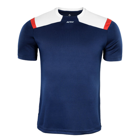 ACTIV CROW R.NECK T-SHIRT - NAVY