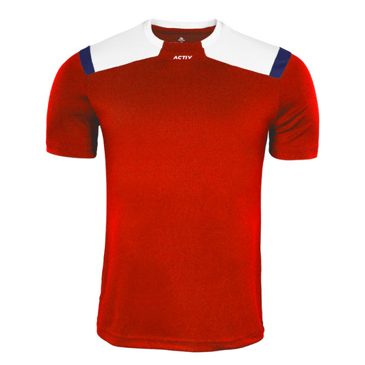 ACTIV CROW R.NECK T-SHIRT - RED