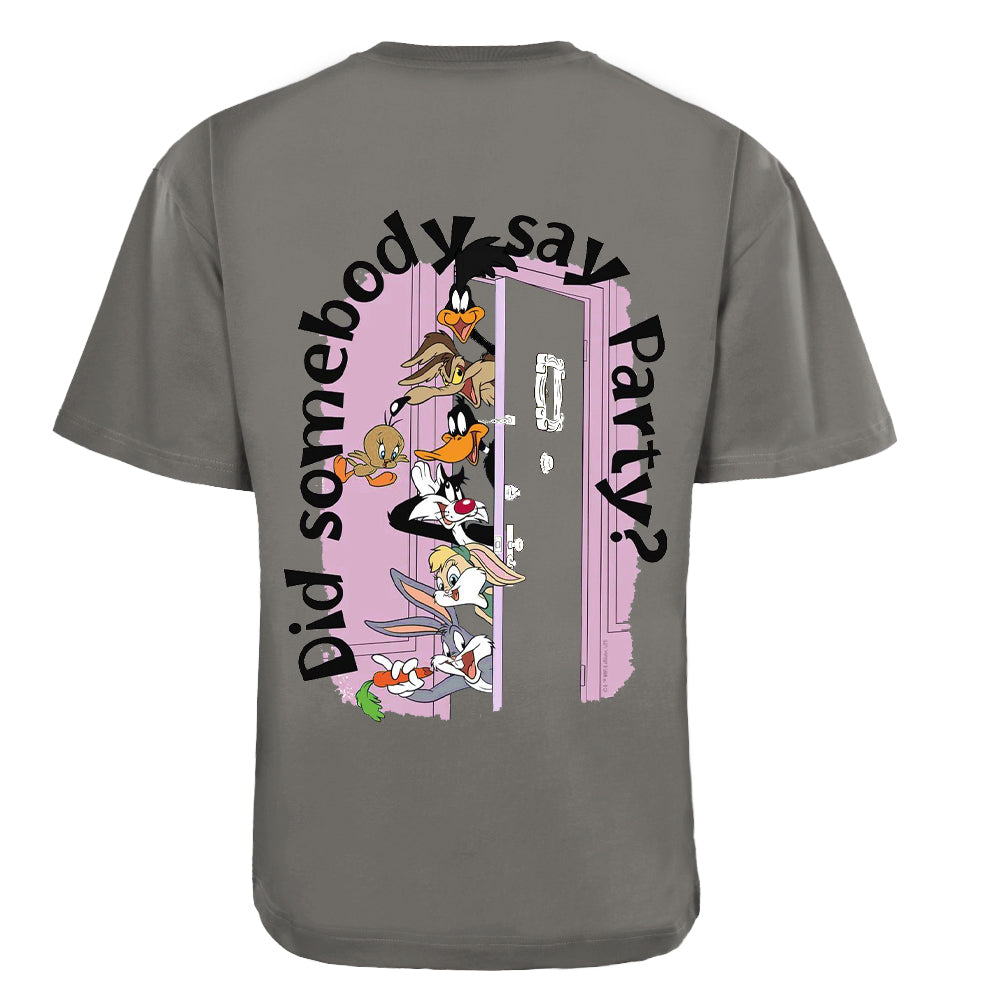 ACTIV GRAPHIC R.NECK -OVRSIZE T-SHIRT - D.GREY