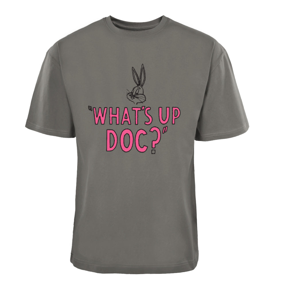 ACTIV GRAPHIC R.NECK -OVRSIZE T-SHIRT - D.GREY