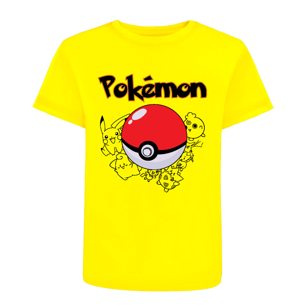 ACTIV GRAPHIC R.NECK T-SHIRT - YELLOW