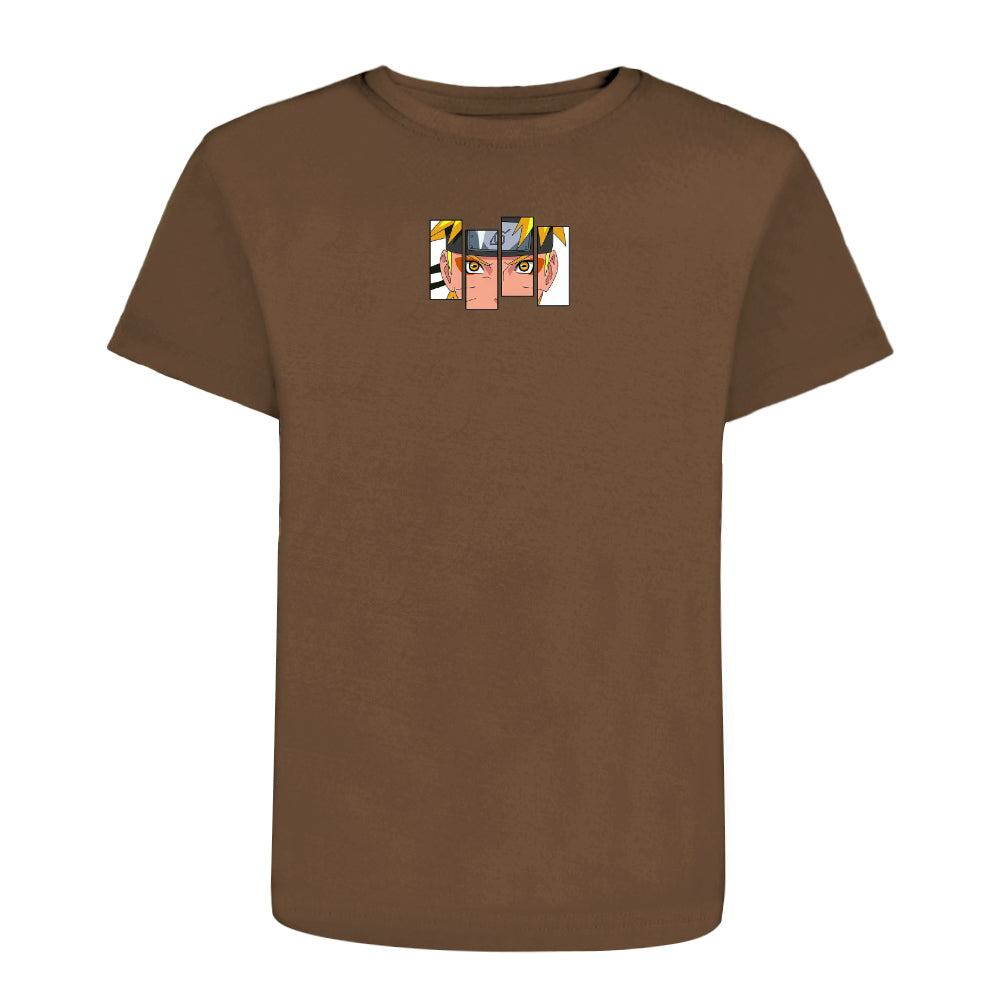 ACTIV GRAPHIC R.NECK T-SHIRT - BROWN