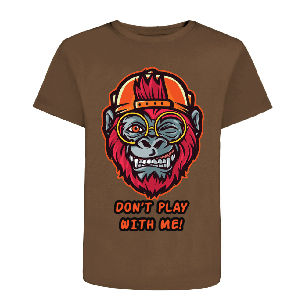 ACTIV GRAPHIC R.NECK T-SHIRT - BROWN