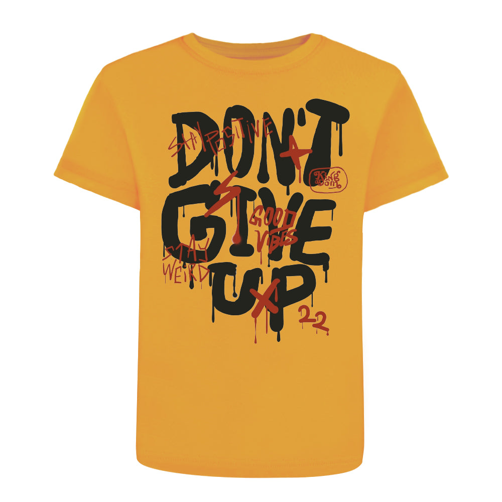 ACTIV GRAPHIC R.NECK T-SHIRT - CAMEL