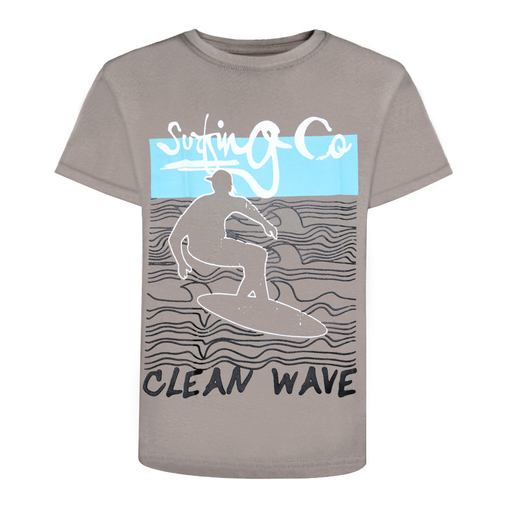 ACTIV GRAPHIC R.NECK T-SHIRT - D.GREY