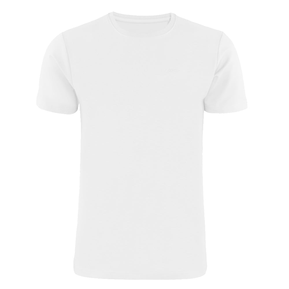 ACTIV EMB R.NECK T-SHIRT - OFFWHITE