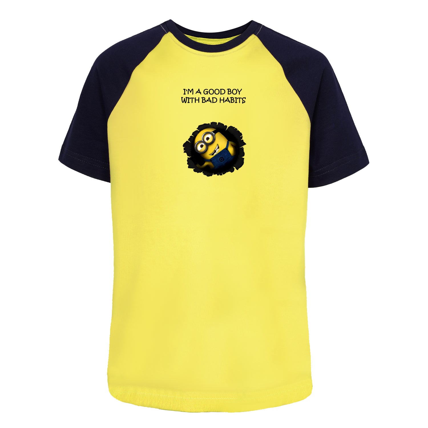 ACTIV CROW R.NECK T-SHIRT - YELLOW