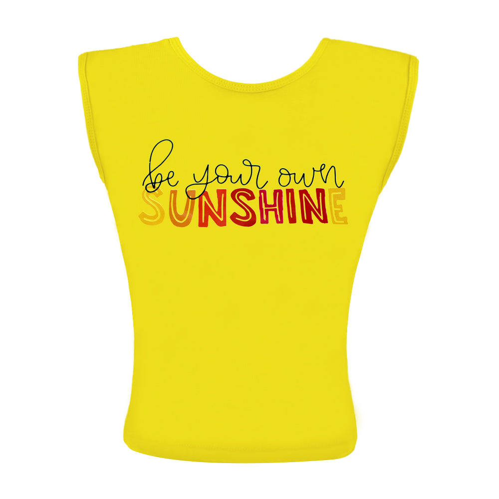 ACTIV GRAPHIC CUT T-SHIRT - YELLOW