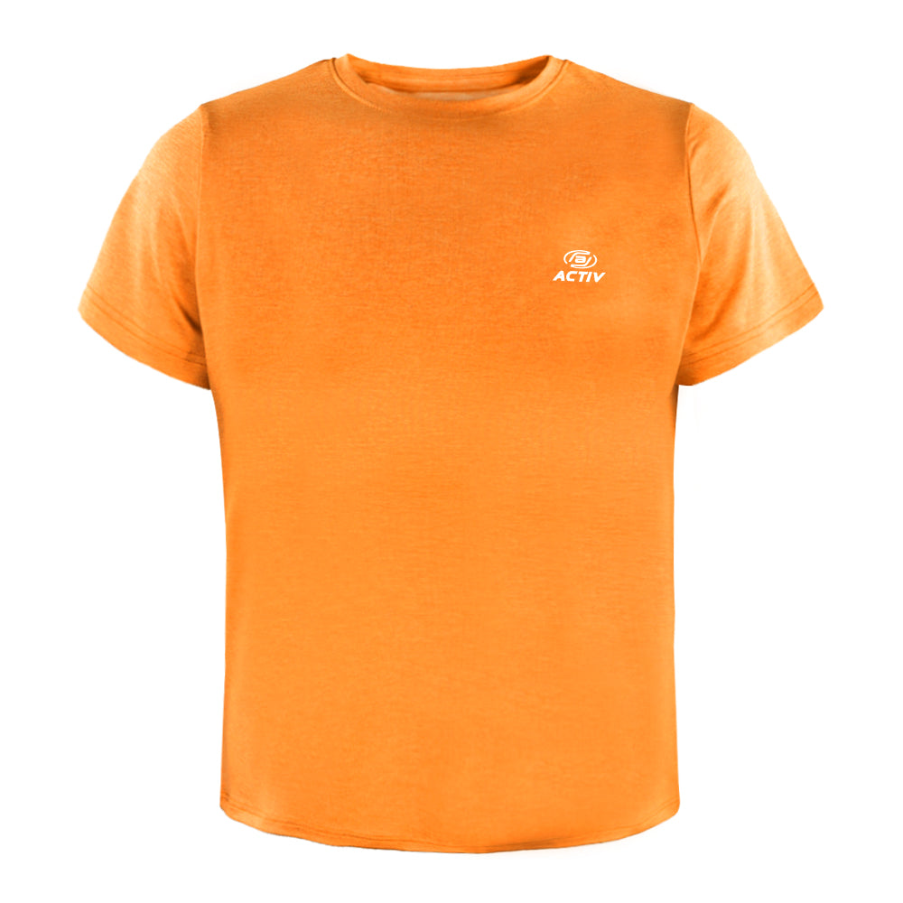 ACTIV BASIC R.NECK T-SHIRT - ORANGE
