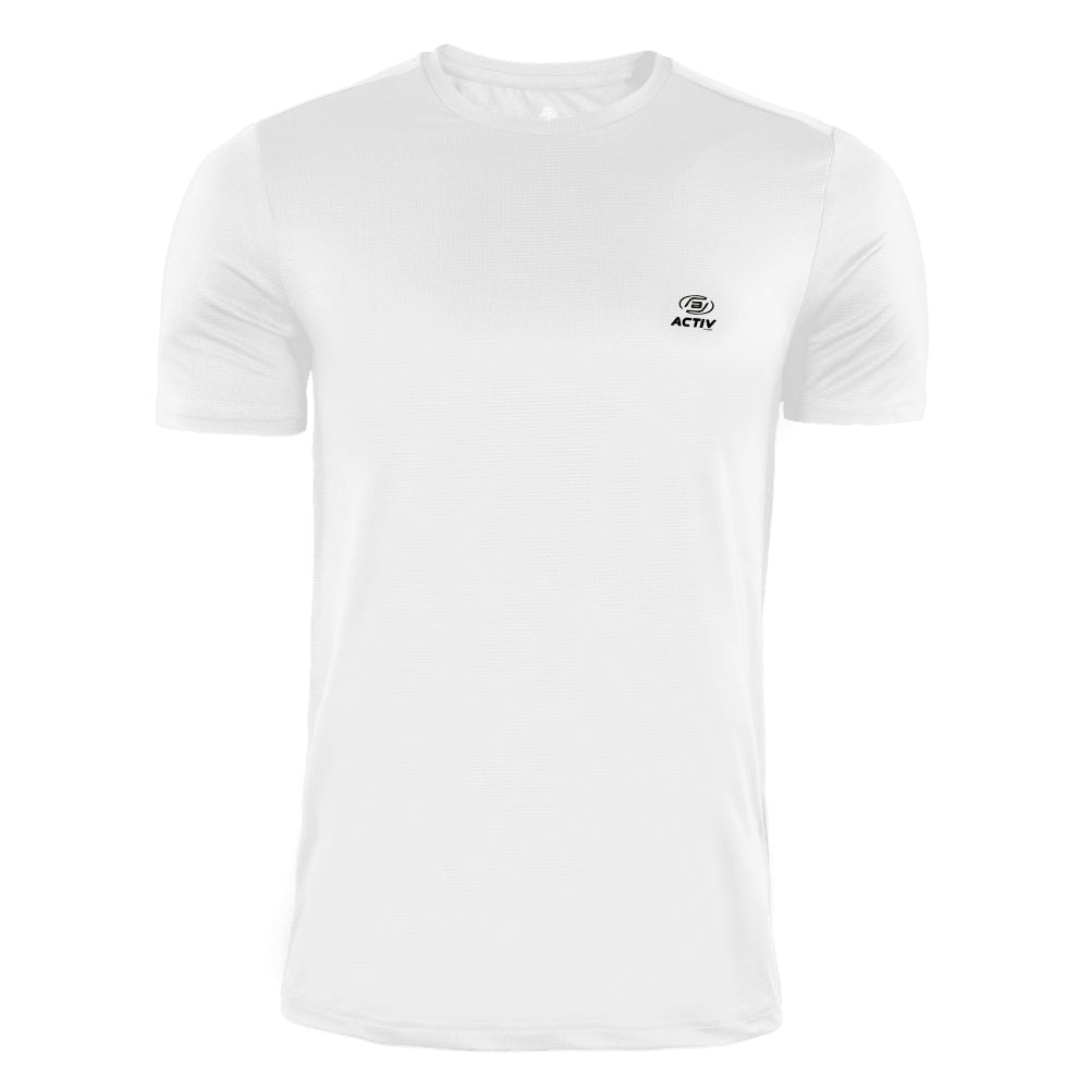 ACTIV BASIC R.NECK T-SHIRT - WHITE