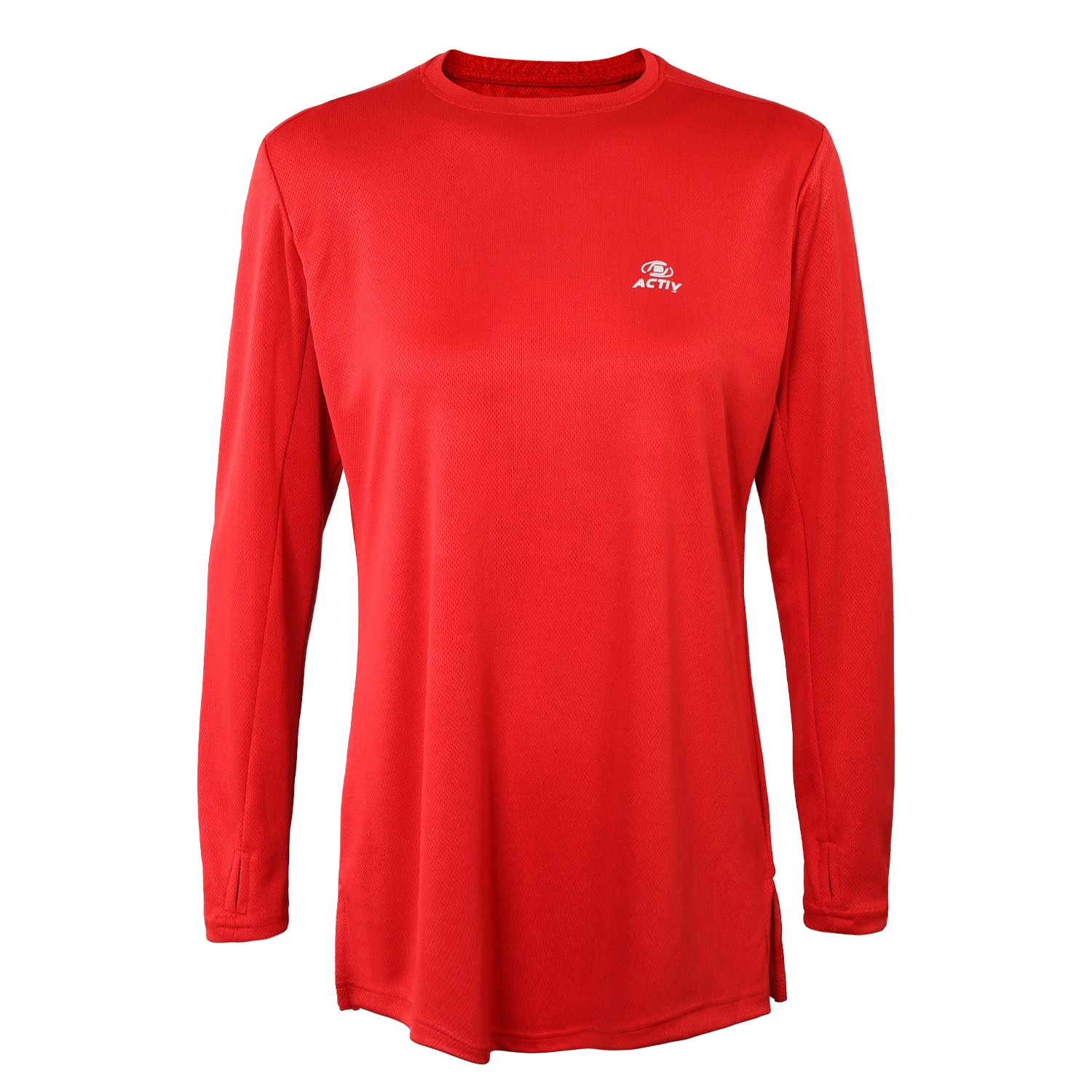 ACTIV BASIC L.S T-SHIRT - RED - Activ Abou Alaa