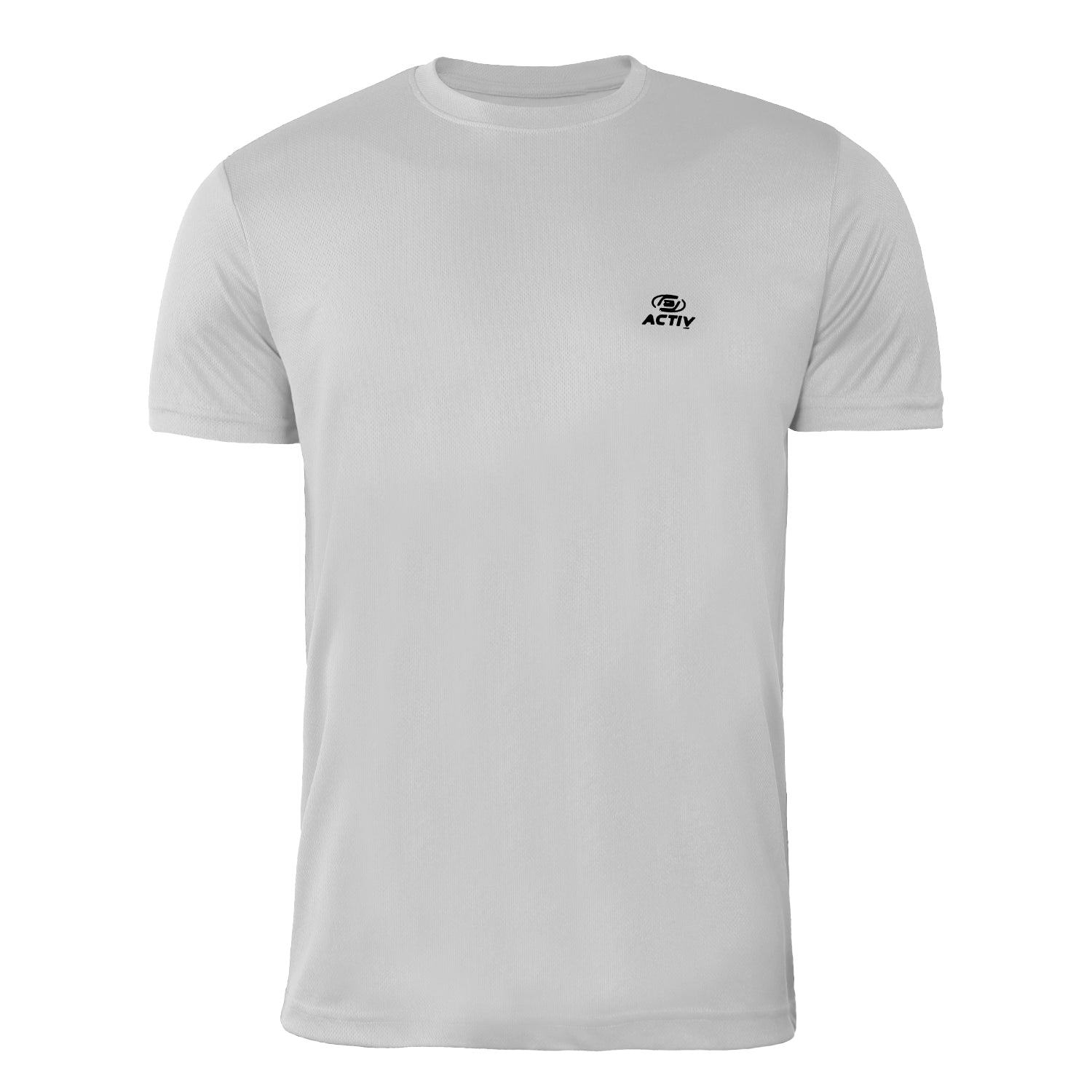 ACTIV BASIC H.S T-SHIRT - SILVER - Activ Abou Alaa