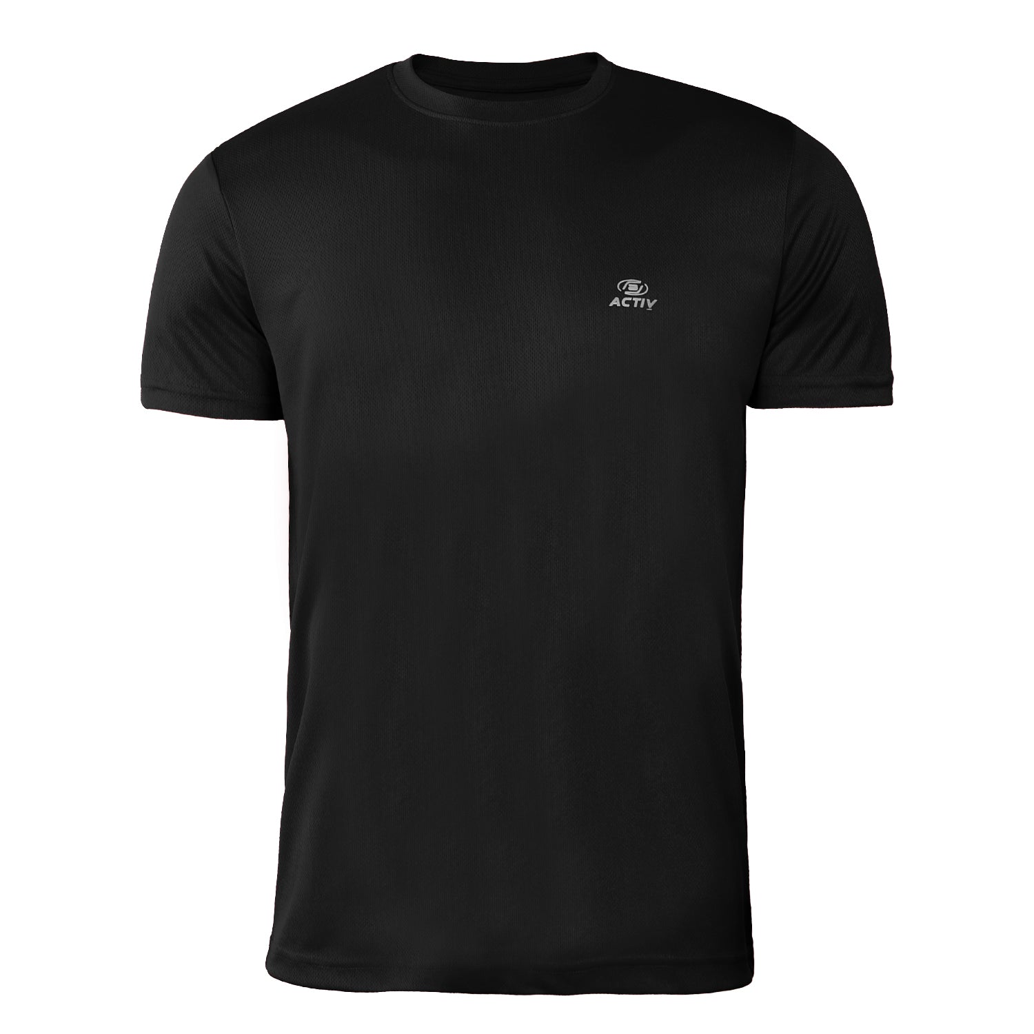 ACTIV BASIC H.S T-SHIRT - BLACK - Activ Abou Alaa