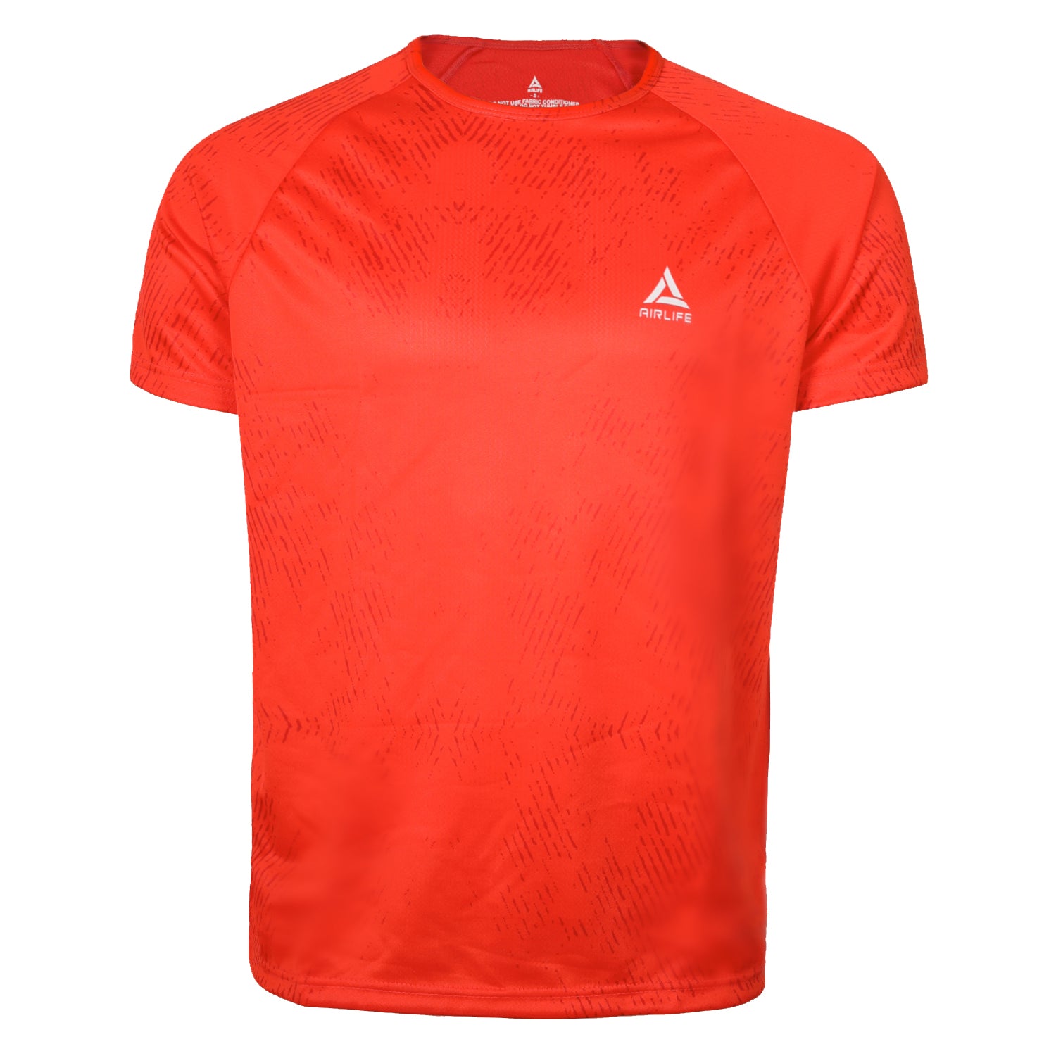 AIRLIFE F.COVER R.NECK T-SHIRT - ORANGE