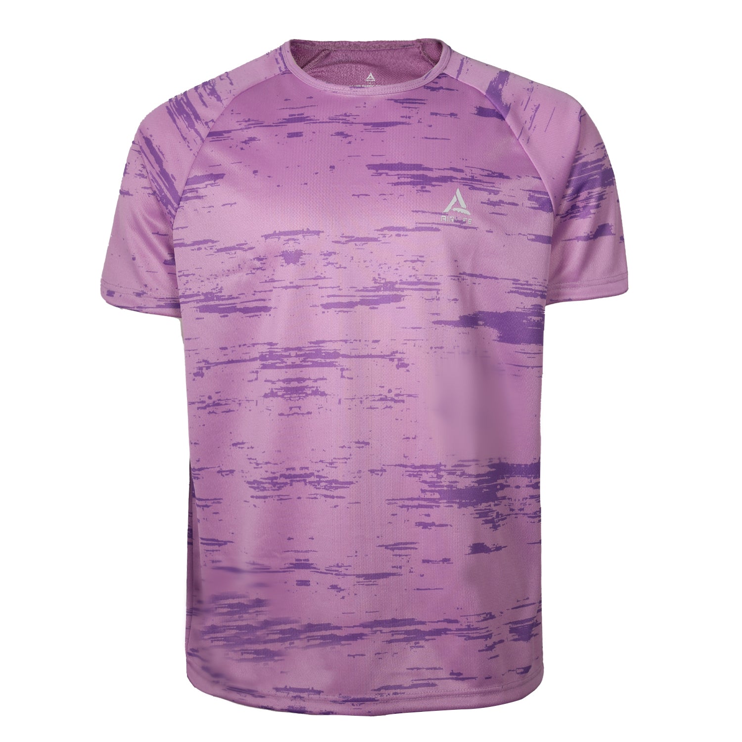 AIRLIFE F.COVER R.NECK T-SHIRT - PURPLE