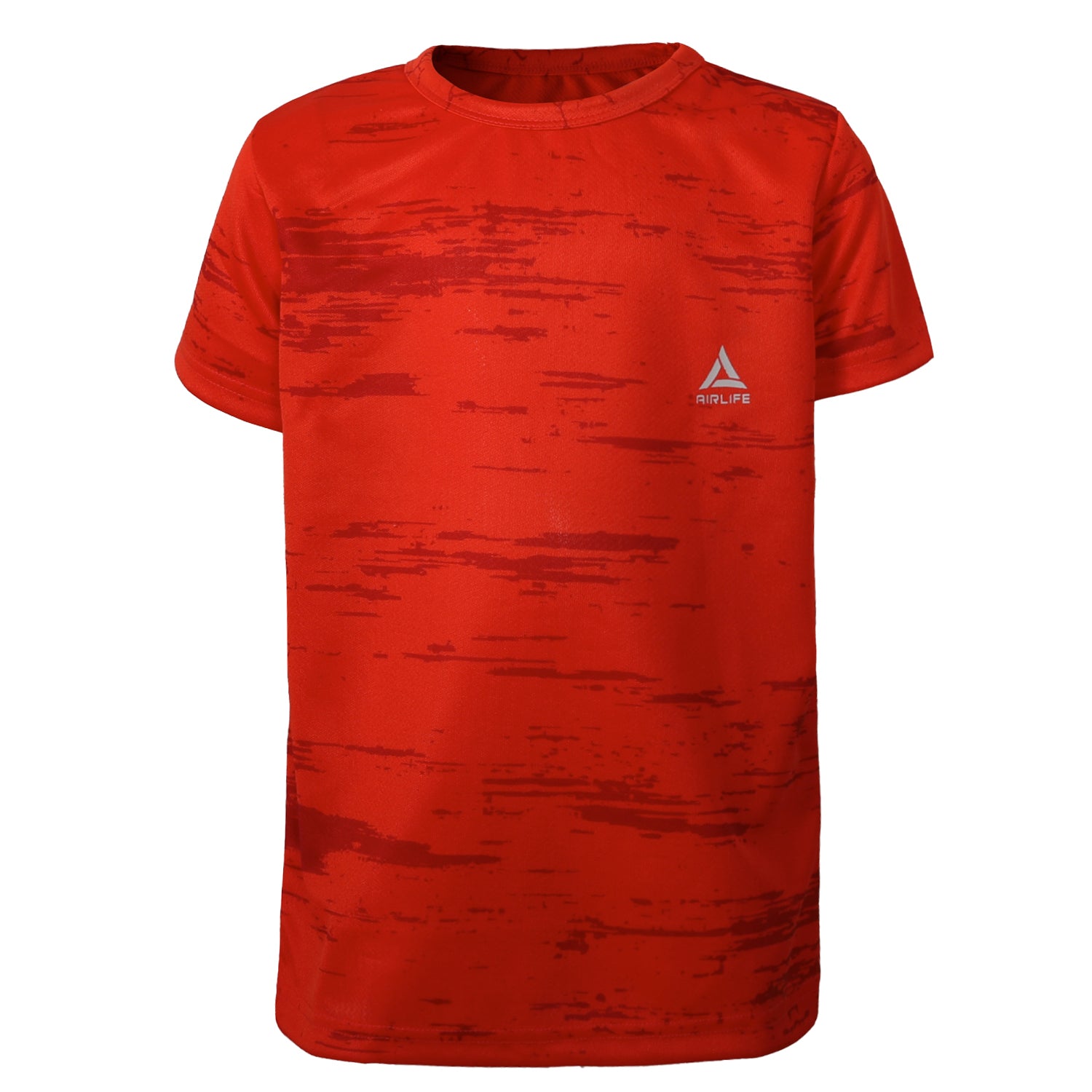 AIRLIFE F.COVER R.NECK T-SHIRT - ORANGE