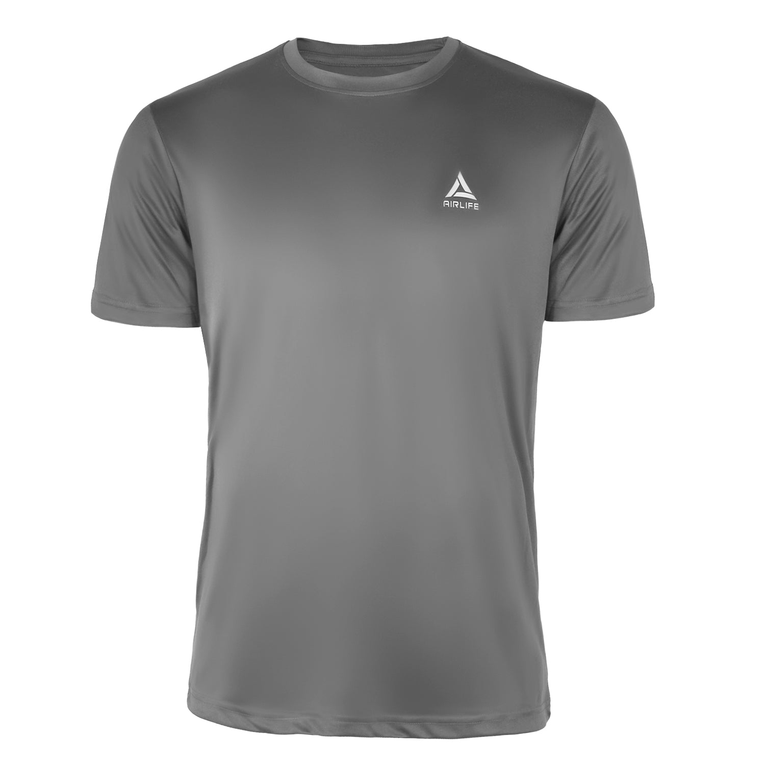 AIRLIFE BASIC R.NECK T-SHIRT - GREY