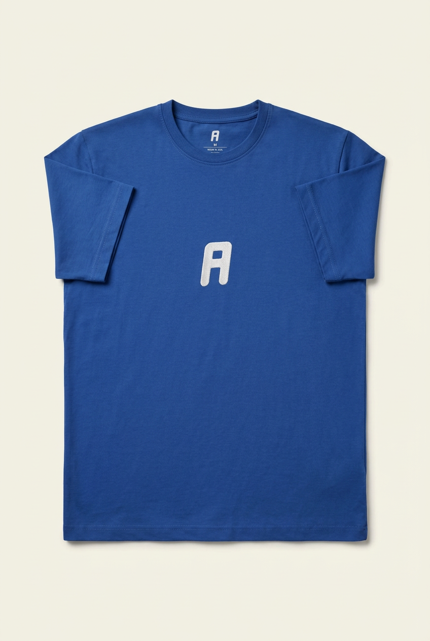 ACTIV GRAPHIC R.NECK T-SHIRT - BLUE