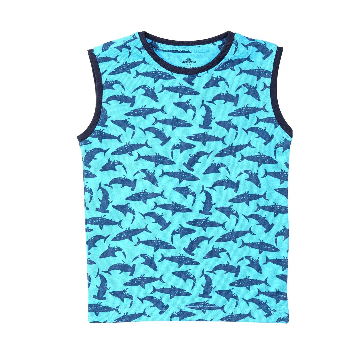 ACTIV BOYS TANK TOP - SKY BLUE - Activ Abou Alaa