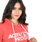 ACTIV WOMEN'S HOODY SWEATSHIRT - L.RED - Activ Abou Alaa