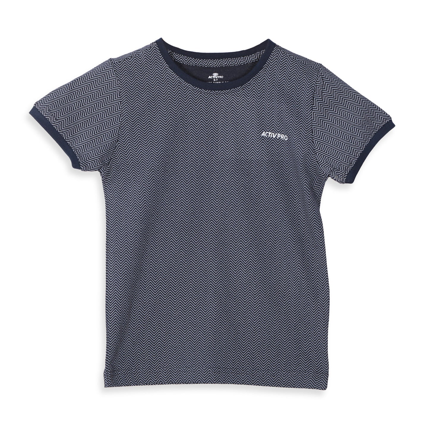 ACTIV BOY'S BASIC T-SHIRT - NAVY