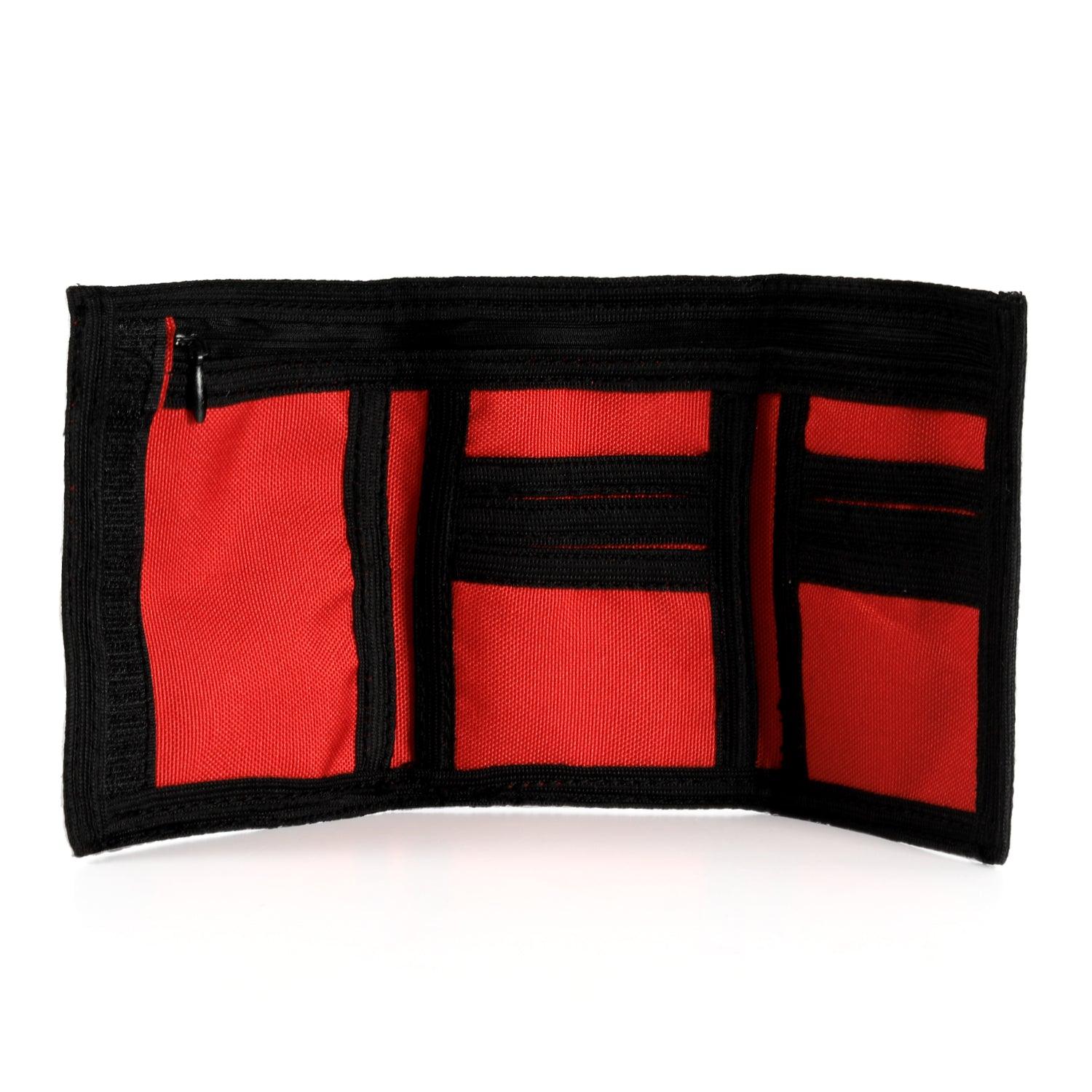 ACTIV PLAIN TRI-FOLD WALLET - RED - Activ Abou Alaa