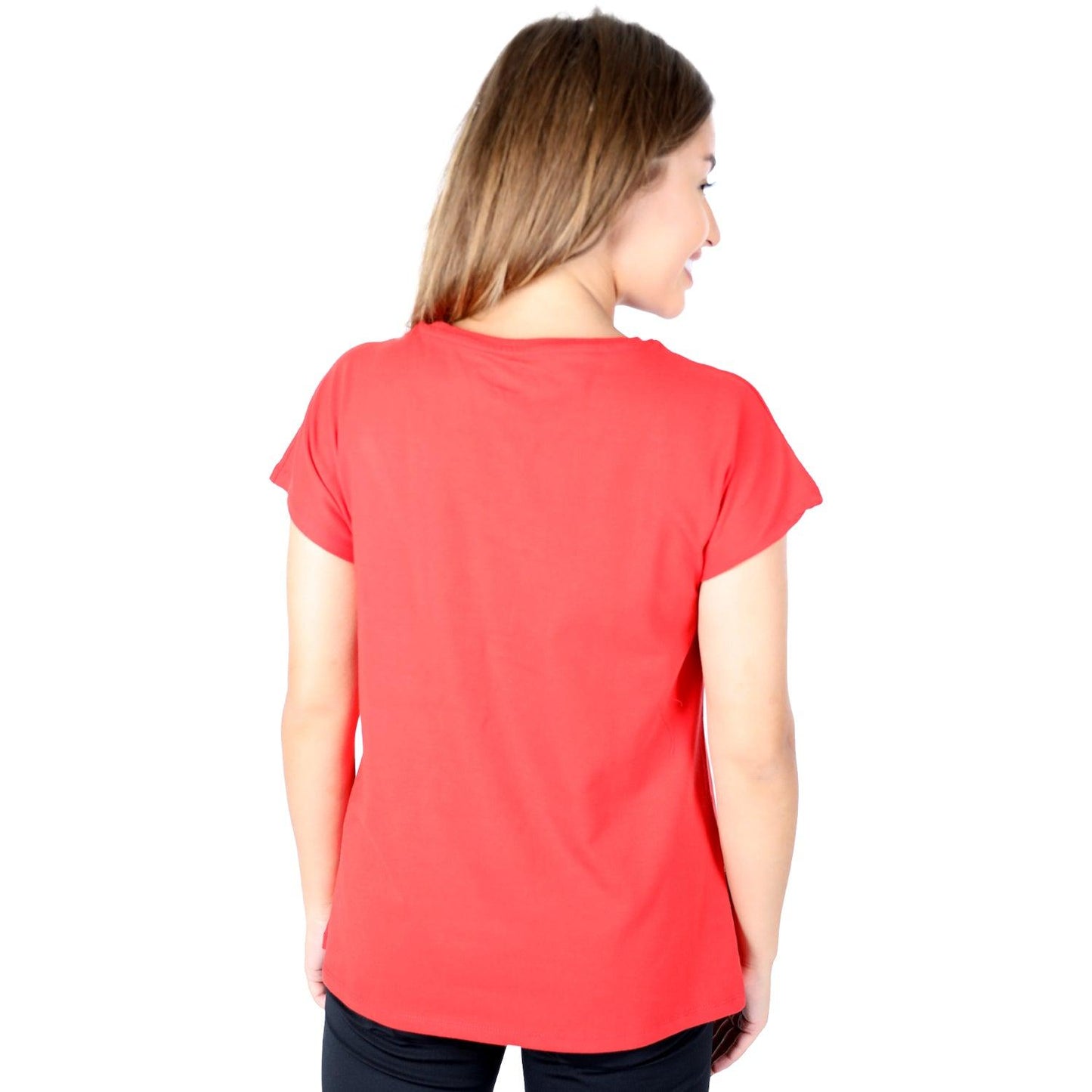 ACTIV Women T-Shirt - Red - Activ Abou Alaa