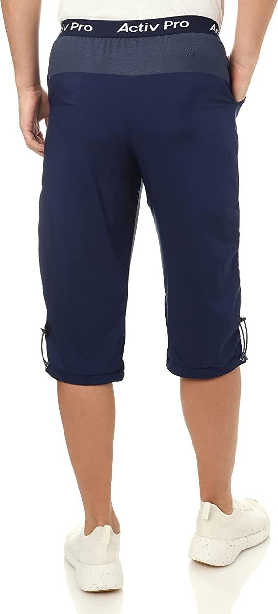 ACTIV MEN MICROFIBER 3/4 PANTS - NAVY - Activ Abou Alaa