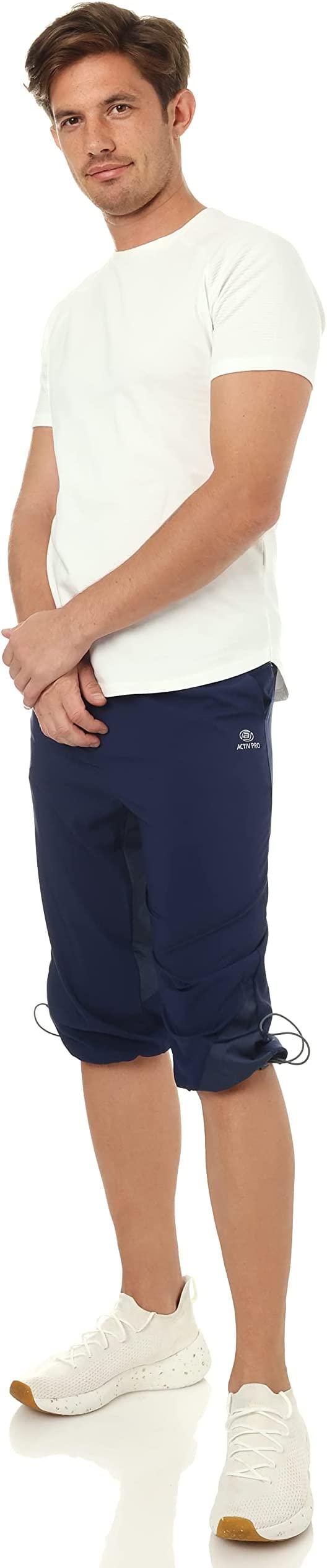 ACTIV MEN MICROFIBER 3/4 PANTS - NAVY - Activ Abou Alaa